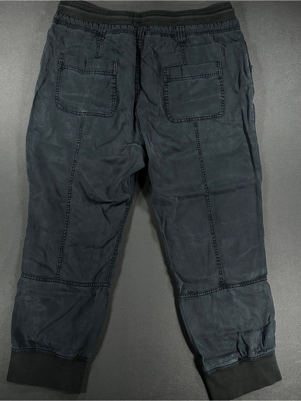 Anthropologie Pilcro Relaxed jogger elastic waist Pants - Blue - Women’s Size XL - Picture 3 of 12